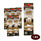 【送料無料】薩摩一 芋焼酎 25度 1.8L×6本 1800mlパック 1ケース 若松酒造