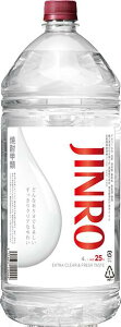  JINRO bޏĒ 25x 4L×4{ 4000mlybg 1P[X W I