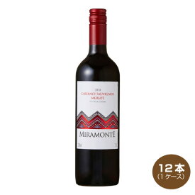 【送料無料】ミラモンテ 赤ワイン 750ml×12本 1ケース チリ