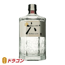 ジャパニーズクラフトジン ROKU GIN 700ml サントリー スピリッツ ジン 47％