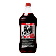 サッポロ 男梅サワーの素 20％ 1.8Lペット リキュール チューハイ・カクテル カクテルコンク 1800ml 業務用