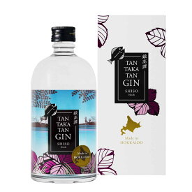 【送料無料】鍛高譚 ジン TAN TAKA TAN GIN たんたかたん 40％ 700ml×6本 化粧箱入り 合同酒精