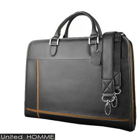 ビジネスバッグ 送料無料 本革 ブラウンスタイリッシュ＆実用性を追求した大人鞄A4サイズもスッポリの大型ポケット収納付ブリーフケース リクルートバッグ