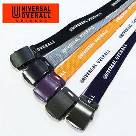 ベルト 【UNIVERSAL OVERALL】日本製30mmカラーバックルGIデザインベルト