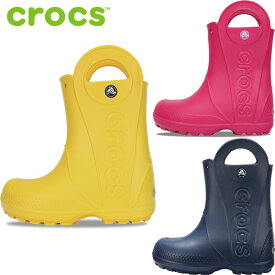 クロックス ジュニア キッズ ハンドル イット レイン ブーツ 男の子 女の子 レイン 長靴 雨靴 靴 シューズ 送料無料 crocs CR12803