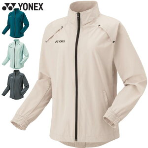ヨネックス レディース ウィメンズウォームアップシャツ バドミントン ウェア 競技 長袖 アウター UVカット 吸汗速乾 制電 送料無料 YONEX 57082