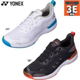 3E 幅広 ワイド ヨネックス メンズ レディース パワークッション 507 テニス 靴 シューズ 競技 カーペットコート用 送料無料 YONEX SHT507