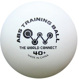 ドニック メンズ レディース ワールド・トレーニングボール 卓球 ボール トレ球 競技 40ミリ ホワイト 白 送料無料 DONIC DV001A
