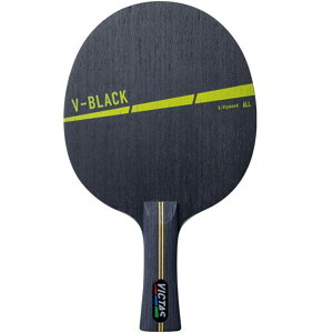 ビクタス メンズ レディース V-ブラック【V-BLACK】 卓球 競技 ラケット シェーク フレア 5枚合板 攻撃用 初級者 中級者 ブラック 黒 送料無料 VICTAS 310224