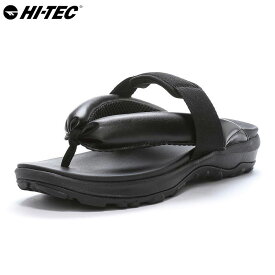 ハイテック メンズ レディース HT SD012 HATAGO サンダル 靴 シューズ トング アウトドア 雪駄 キャンプ ブラック 黒 送料無料 HI-TEC 53143996