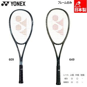 フレームのみ ヨネックス メンズ レディース ボルトレイジ8V テニス アクセサリー 競技 ラケット ソフトテニス 日本製 シルバー 送料無料 YONEX VR8V