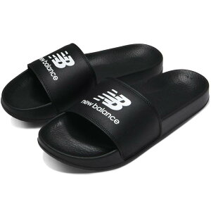 D幅 ニューバランス メンズ レディース 050 Slide サンダル 靴 シューズ スライドサンダル シャワサン シャワーサンダル シャワー ブラック 黒 New Balance SUF50E2 D