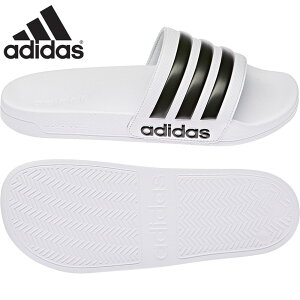 �A�f�B�_�X �����Y ���f�B�[�X ADILETTE SHOWER U �T���_�� �C �V���[�Y �V�����T�� �V�����[�T���_�� Cloudfoam �A�f�B���b�^ �z���C�g �� adidas GZ5921