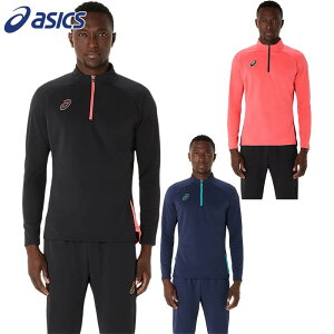 AVbNX Y HALFZIP KNIT TOP TbJ[ Ap Z gbvX  z ^ X|[c ubN  lCr[ sN  asics 2101A301