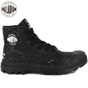 �p���f�B�E�� �����Y �yStranger Things ����R���{���i�zPAMPA HI TUNNELS �X�j�[�J�[ �C �V���[�Y �n�C�J�b�g �L�����o�X �u���b�N �� �������� PALLADIUM 04626