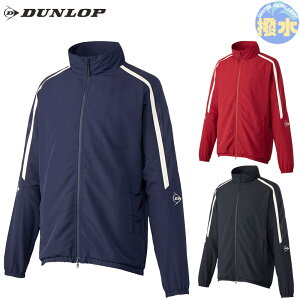 �_�����b�v �X�|�[�c �����Y ���f�B�[�X �W���j�A �`�[���Ή�WIND JACKET �e�j�X �E�F�A ���Z �E�C���h�u���[�J�[ �W���P�b�g ���� UV �h�� ���� �u���b�N �� �l�C�r�[ �������� DUNLOP DAW4541