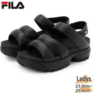 �t�B�� ���f�B�[�X DISRUPTOR BUBBLE SANDAL �f�B�X���v�^�[ �o�u�� �T���_�� �T���_�� �C �V���[�Y �V�����[ �V�����T�� �u���b�N �� �������� FILA FJ101018
