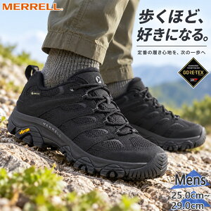 ������ �����Y MOAB 3 SYNTHETIC GORE-TEX ���A�u �X���[ �V���Z�e�B�b�N �X�j�[�J�[ �C �V���[�Y �S�A�e�b�N�X �h�� �o�R �n�C�L���O M500239 �u���b�N �� �������� MERRELL J500239