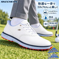 3E相当 幅広 ワイド スケッチャーズ ゴルフ メンズ GO GOLF PRESTIGE SL ゴルフ 靴 シューズ スリップイ…