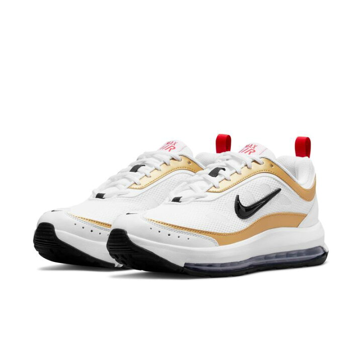 楽天市場 ナイキ Nike スニーカー レディース Njp Cu ナイキ ウィメンズ エア マックス Ap 103 ホワイト ブラック メタリックゴールド ユニバーシティレッド メタリックプラチナ 靴 シューズ 22sp あす楽 子供靴専門店シューアイキッズ