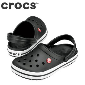 【全品P10倍！24日&25日20:00～4H限定】クロックス crocs 11016 M メンズ クロッグサンダル crocband&#8482; クロックバンド&#8482; バックストラップ ジビッツホール 大きいサイズ対応28.0cm ブラック