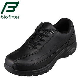 バイオフィッター ベーシックフォーメン Bio Fitter BF-5301 メンズ靴 靴 シューズ 4E相当 カジュアルシューズ 防水 雨の日 クッション性 エアー 小さいサイズ対応 大きいサイズ対応 ブラック