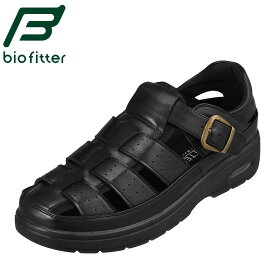 バイオフィッター ベーシックフォーメン biofitter BF-5200 メンズ靴 靴 シューズ 3E相当 サンダル ドライビングサンダル 車 運転 ドライブ オフィス 仕事 ブラック