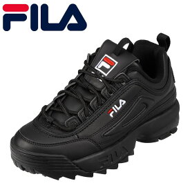 【全品P10倍！24日&25日20:00～4H限定】フィラ FILA F0540W レディース靴 靴 シューズ 2E相当 スニーカー ダッドシューズ ボリューム ボリューミー 大きいサイズ対応 ブラック