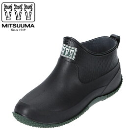 ミツウマ MITSUUMA BN-7090M メンズ靴 靴 シューズ 2E相当 レインシューズ スノーシューズ レインブーツ ブーツ 超軽量 柔らか素材 旅行 持ち運び ブラック