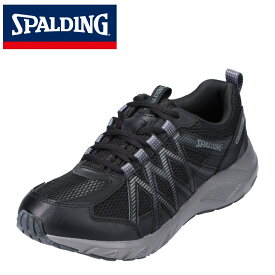 スポルディング SPALDING JIN 3490 メンズ靴 靴 シューズ 5E相当 スポーツシューズ ランニングシューズ 5E 幅広 ワイド 防水 雨の日 反射材 反射板 ブラック