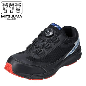ミツウマ MITSUUMA SAFTEC-930 メンズ靴 靴 シューズ 3E相当 セーフティーシューズ 安全靴 ワークシューズ ローカット 先芯入り 大きいサイズ対応 ブラック