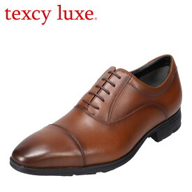 テクシーリュクス texcy luxe TU8002 メンズ靴 靴 シューズ 3E相当 ビジネスシューズ ゴアテックス 透湿 防水 本革 レザー 消臭 抗菌 清潔 ブラウン