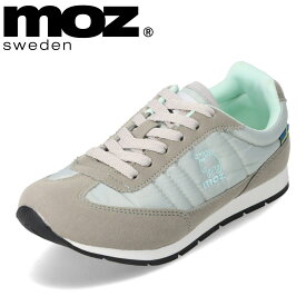 モズ スウェーデン MOZ sweden MOZ-11170 レディース靴 靴 シューズ 2E相当 スニーカー レトロ クラシック ナイロン 人気 ブランド グレー