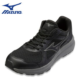 【楽天スーパーSALE★最大50％OFF】ミズノ MIZUNO B1GE220109 メンズ靴 靴 シューズ 4E相当 スポーツシューズ ウォーキングシューズ 幅広 ワイド 4E WAVE FREERIDE SW ファスナー付き 履きやすい ブラック