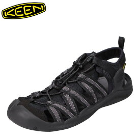 キーン KEEN DRIFT CREEK H2 ドリフトクリーク エイチツー サンダル メンズ 1026122 Black/Black フェス キャンプ アウトドア レジャー ビーチ プール 水陸両用 軽量 速乾性 抗菌 防臭 ブラック おしゃれ