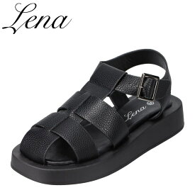 レナ Lena TS420 レディース靴 靴 シューズ 2E相当 サンダル グルカサンダル 厚底 人気 トレンド ブラック