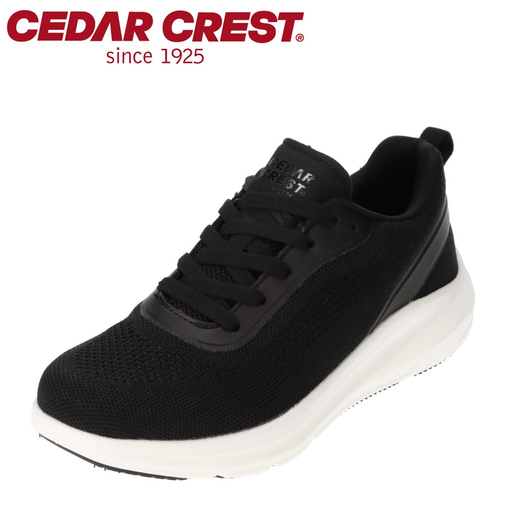 CEDAR CREST セダークレスト CC-9403 レディース靴 靴 シューズ 2E相当 スニーカー 透湿 防水 軽量 軽い ユーティリティスニーカー ブラック