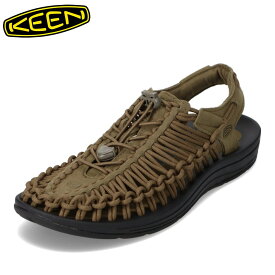 【楽天スーパーSALE★最大50％OFF】キーン KEEN UNEEK ユニーク サンダル メンズ 1023381 スリッポン スニーカー フェス キャンプ アウトドア レジャー ビーチ プール オリーブ 大きいサイズ おしゃれ