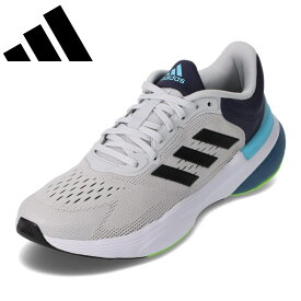 アディダス adidas GW1376 メンズ靴 靴 シューズ ランニングシューズ スポーツシューズ RESPONSE SUPER 3.0 M ローカットスニーカー ブランド 人気 グレー×ブラック