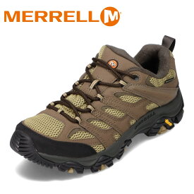 メレル MERRELL 500247 メンズ靴 靴 シューズ 2E相当 アウトドアシューズ スポーツ キャンプ トレッキング 防水 軽量 耐久性 グリップ力 ローカットスニーカー 人気 ブランド カーキ