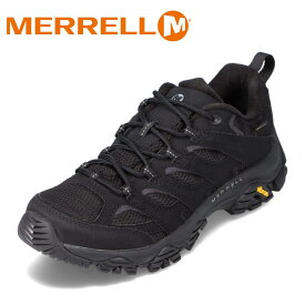 メレル MERRELL 500239 メンズ靴 靴 シューズ 2E相当 アウトドアシューズ スポーツ キャンプ トレッキング 防水 軽量 耐久性 グリップ力 ローカットスニーカー 人気 ブランド ブラック