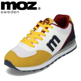 モズ スウェーデン MOZ sweden MOZ-102550 レディース靴 靴 シューズ 2E相当 ローカットスニーカー カジュアル ロゴ レトロ 歩きやすい おしゃれ かわいい 人気 ブランド マスタード