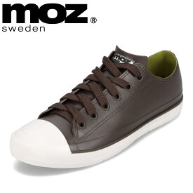 モズ スウェーデン MOZ sweden ZZB8416 レディース 靴 シューズ 2E相当 レインシューズ 防水 ローカット 雨 晴雨兼用 雨靴 雨の日 雨対策 履きやすい 歩きやすい 人気 ブランド ブラウン