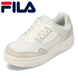 フィラ FILA F1RM01798D101 レディース靴 靴 シューズ 2E相当 ローカットスニーカー バスケットシューズ PLAYOFF 1990 バッシュ おしゃれ 人気 ブランド ホワイト×グレー