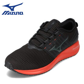 ミズノ MIZUNO K1GR223703 メンズ靴 靴 シューズ 2E相当 ローカットスニーカー ランニングシューズ スポーツ 耐久性 カップインソール 人気 ブランド ブラック