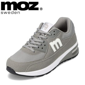 モズ スウェーデン MOZ sweden MOZ-920 レディース靴 靴 シューズ 2E相当 ローカットスニーカー エアソール クッション性 ロゴ シンプル 人気 ブランド グレー