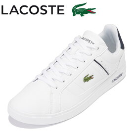 ラコステ LACOSTE 45SMA0116 メンズ靴 靴 シューズ 2E相当 スニーカー ローカットスニーカー スポーツ レザー コートタイプ 人気 ブランド ホワイト×ネイビー
