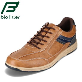 バイオフィッター biofitter BF-4601 メンズ靴 靴 シューズ 4E相当 スニーカー カジュアルシューズ 防水 雨の日 晴雨兼用 反射材 ブランド シンプル 幅広 ゆったり ブラウン