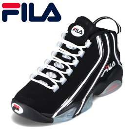 【全品P10倍！24日&25日20:00～4H限定】フィラ FILA MSS23004-001 メンズ靴 靴 シューズ 2E相当 バスケットシューズ バッシュ F.Stack2 ハイカットスニーカー ミッドカット 人気 ブランド スポーツ おしゃれ ブラック