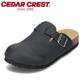 セダークレスト CEDAR CREST CC-1411 メンズ靴 靴 シューズ 2E相当 サンダル クロッグサンダル シンプル 定番 人気 ブランド ブラック